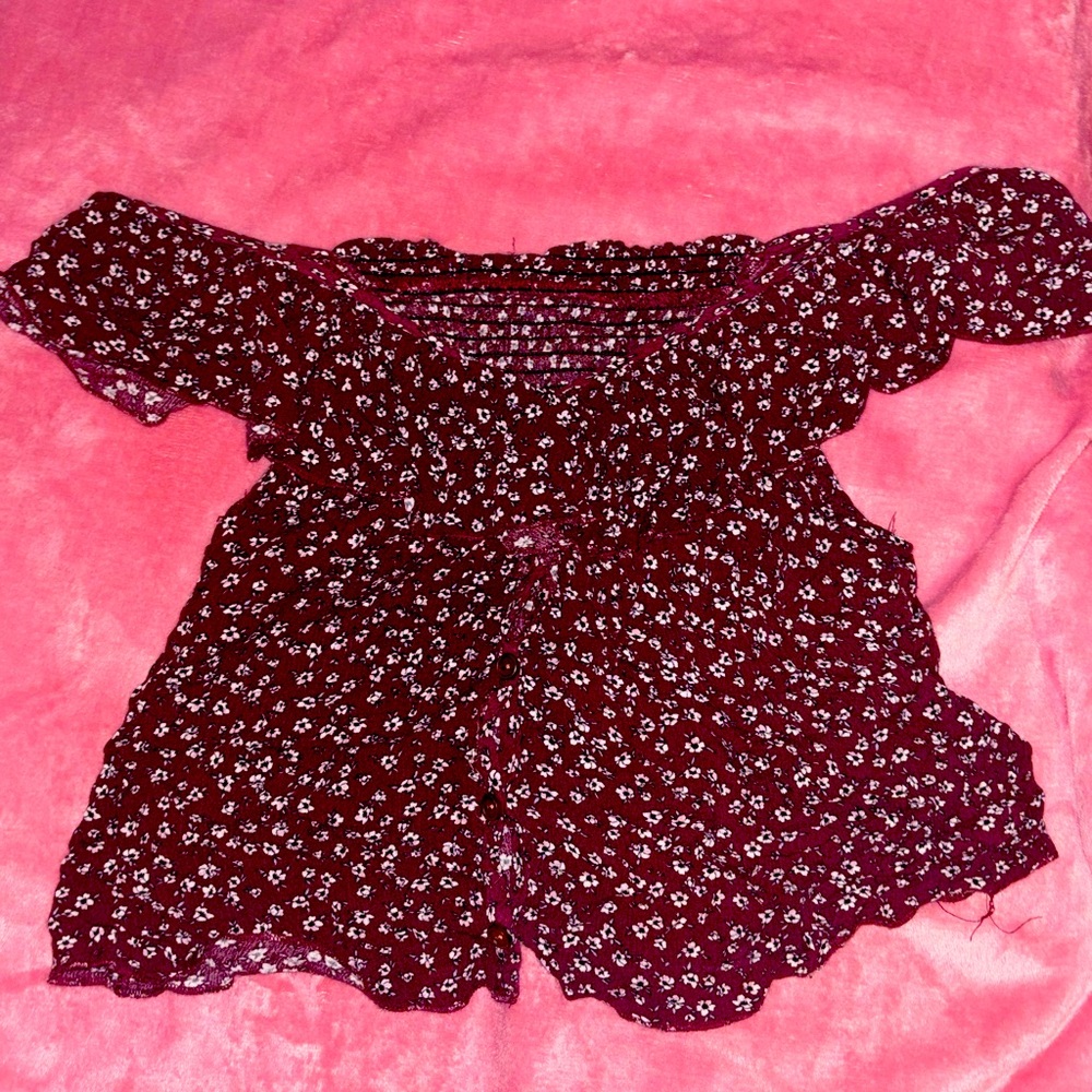 Floral Off-Shoulder Top